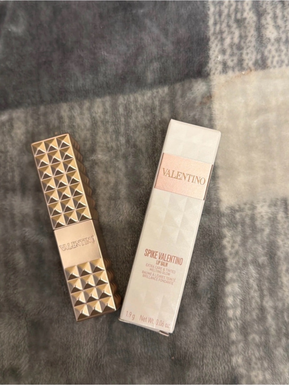 Valentino Spike Lipstick in Rose Gold Studded Case